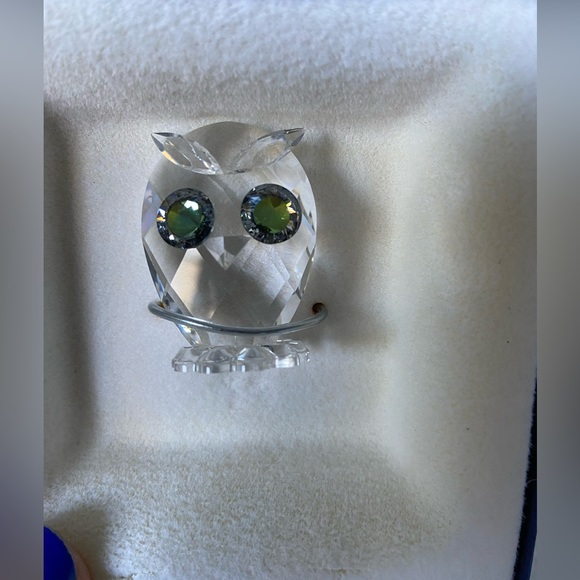 NEW Swarovski Crystal Owl Mini Figurine - Picture 4 of 13